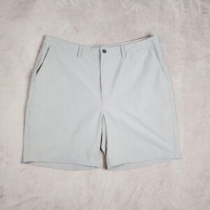Saxx Go To Town 2N1 Shorts Mens 38 Gray Ballpark Pouch Chino
